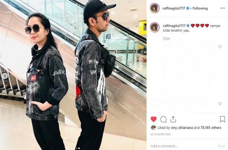 Nagita Slavina dan Raffi Ahmad (Instagram @raffinagita1717)