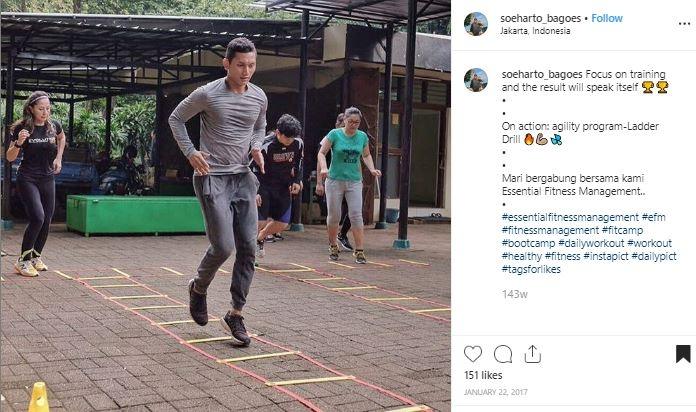 Bagoes Soeharto, suami berondong Emma Waroka. (Instagram/@soeharto_bagoes)