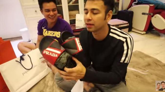 Raffi Ahmad dan Baim Wong. (Youtube/RANSEntertainment)