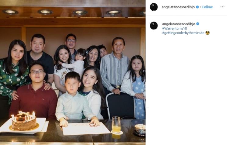 Angela Herliani Tanoesoedibjo (Instagram/@angelatanoesoedibjo)