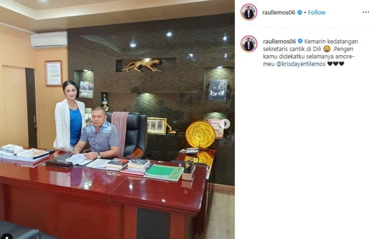 Krisdayanti dan Raul Lemos (Instagram/@raullemos06)