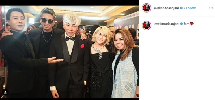 Evelin Nada Anjani dan Roy Kiyoshi (Instagram/@evelinnadaanjani)