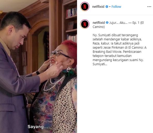 Ari Wibowo dan Bude Sumiyati (Instagram/@netflixid)