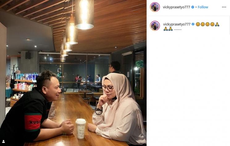 Vicky Prasetyo dan Sarita Abdul Mukti (Instagram/@vickyprasetyo777)