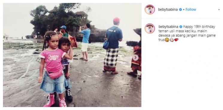 Beby Tsabina. (Instagram/@bebytsabina)