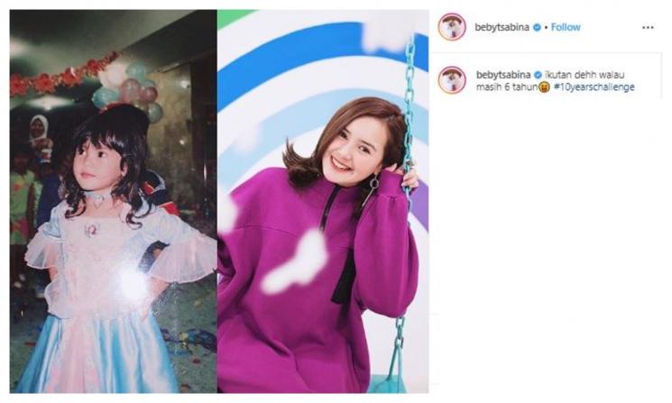 Beby Tsabina. (Instagram/@bebytsabina)