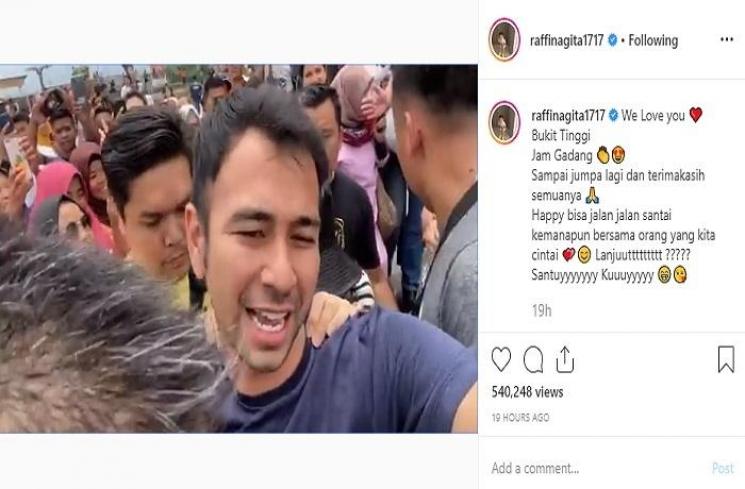 Raffi Ahmad dan Nagita Slavina (Instagram @raffinagita1717)