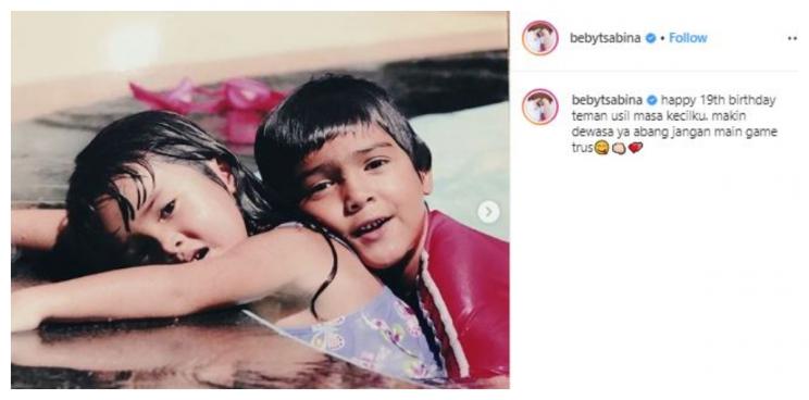 Beby Tsabina. (Instagram/@bebytsabina)