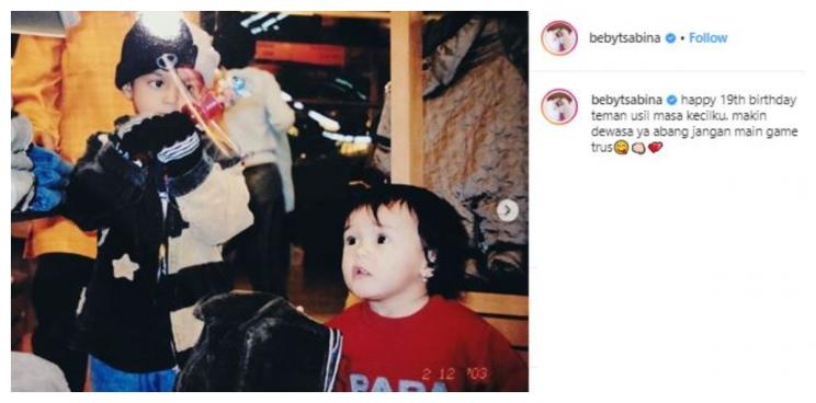 Beby Tsabina. (Instagram/@bebytsabina)