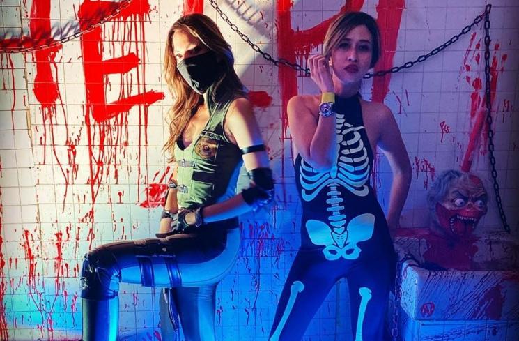 Foto Halloween Nia Ramadhani. [Instagram]