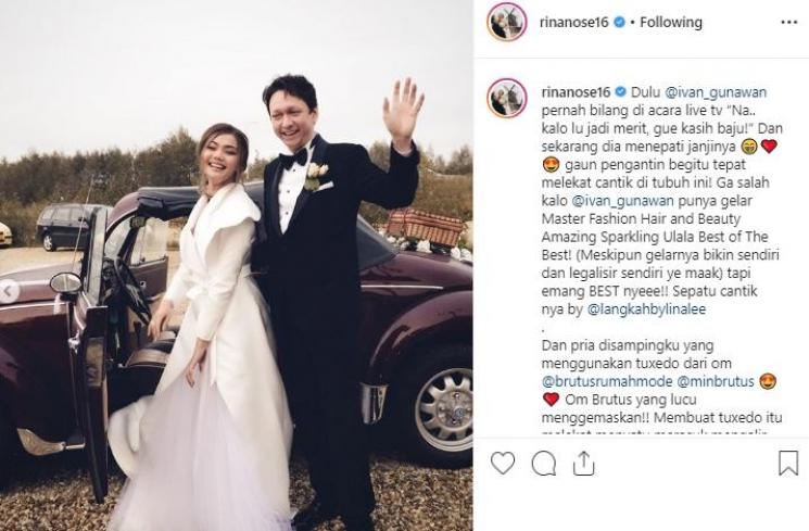 Rina Nose dan Josscy (Instagram/@rinanose16)