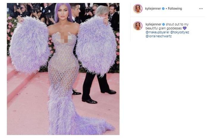 Kylie Jenner di Met Gala 2019. (Instagram/@kyliejenner)