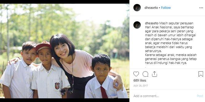Dhea Seto, putri sulung Kak Seto. (Instagram/@dheaseto)