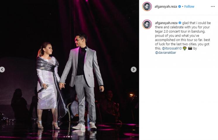 Afgan dan Rossa (Instagram/@afgansyah.reza)