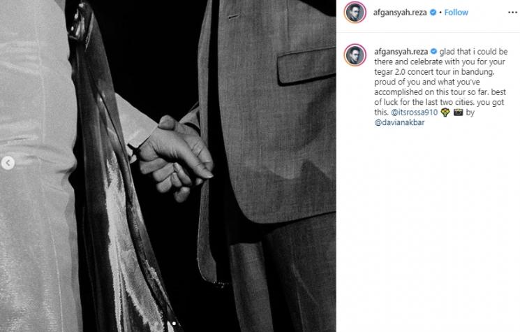 Afgan dan Rossa (Instagram/@afgansyah.reza)
