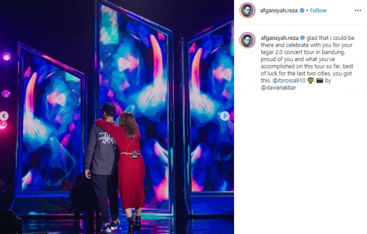 Afgan dan Rossa (Instagram/@afgansyah.reza)