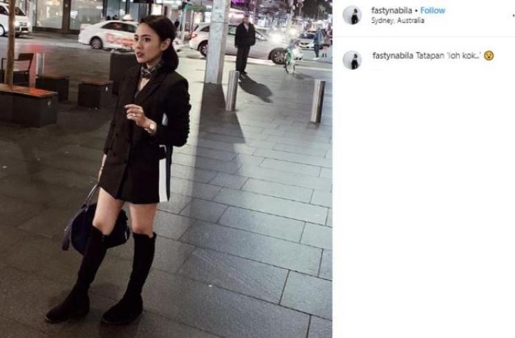Potret Nabila Faisal, kekasih baru Marcell Darwin. (Instagram/@fastynabila)