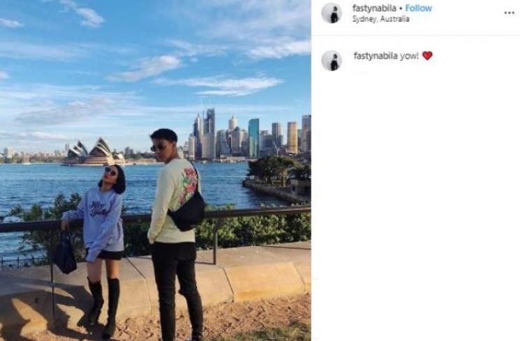 Potret Nabila Faisal, kekasih baru Marcell Darwin. (Instagram/@fastynabila)