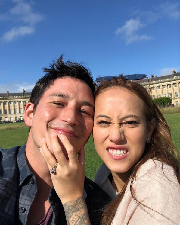 Mike Lewis dan Janisaa Pradja (Instagram/@mike_lewis)