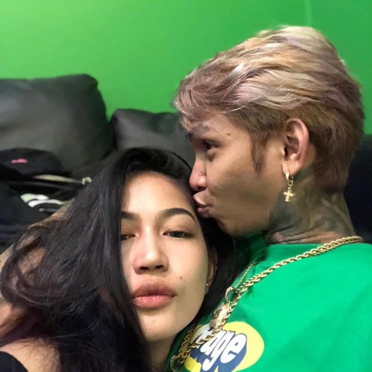 Young Lex dan istrinya, Eriska Nakesya. (Instagram/@young_lex18)