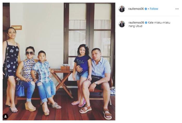 Krisdayanti bareng Athalia Lemos. (Instagram/@raullemos06)