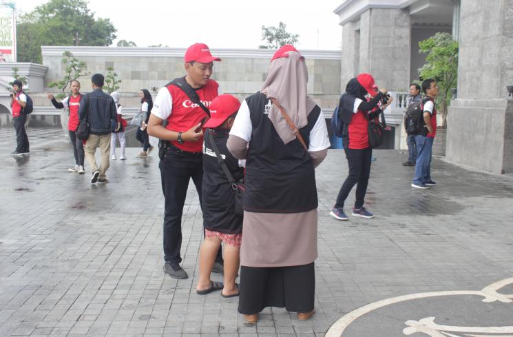 Keseruan Canon PhotoMarathon Indonesia 2019. (Matamata.com/Tintin)