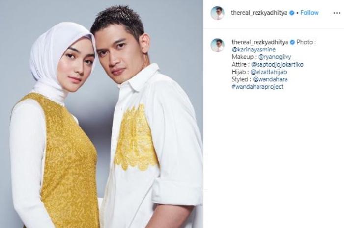 Citra Kirana dan Rezky Aditya. (Instagram/@thereal_rezkyaditya)