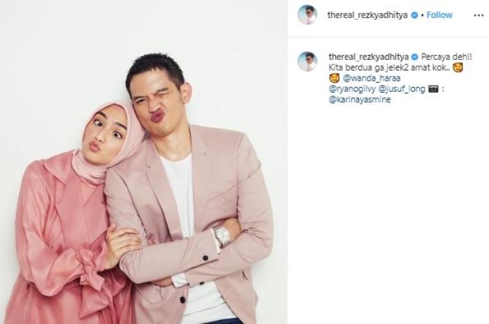 Citra Kirana dan Rezky Aditya. (Instagram/@thereal_rezkyaditya)