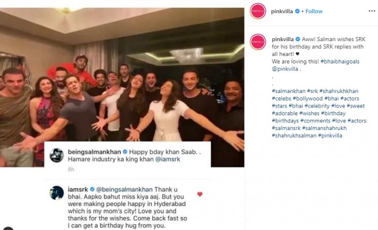 Kejutan ultah Shah Rukh Khan (Instagram/@pinkvilla)