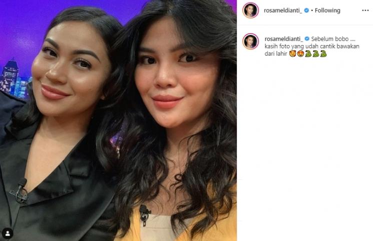 Meldi dan Ariel Tatum (Instagram/@rosameldianti_)