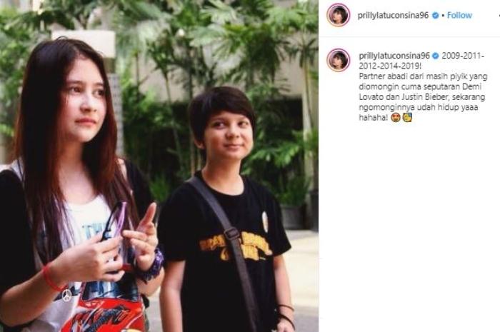 Prilly Latuconsina dan Endy Arfian. (Instagram/@prillylatuconsina96)