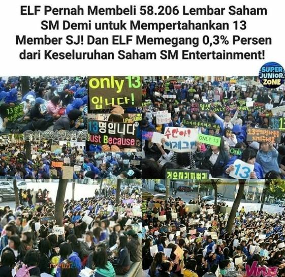 Hal ekstrem ELF demi Super Junior (Twitter/@kolorseungcheol)