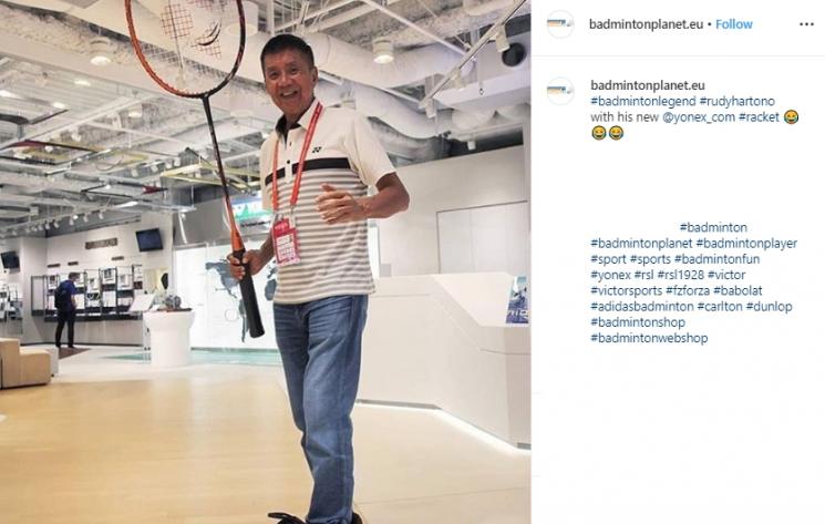 Rudy Hartono (Instagram/@bladmintonplanet.eu)