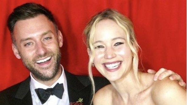 Jennifer Lawrence dan Cooke Maroney (Instagram/@jlawthequeen)