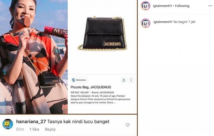 Nindy Ayunda (Instagram/@igtainment11)