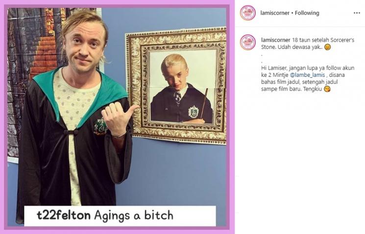 Tom Felton (Instagram/@lamiscorner)