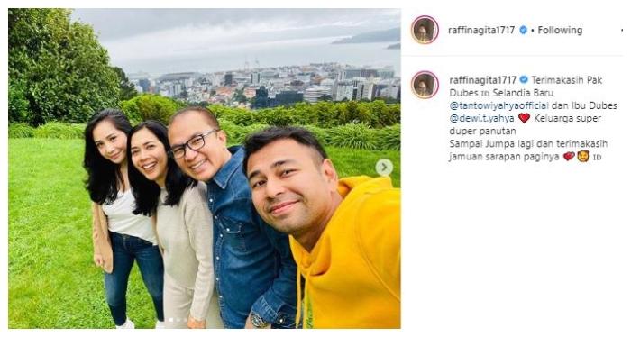 Raffi Ahmad dan Nagita Slavina. (Instagram/@raffinagita1717)