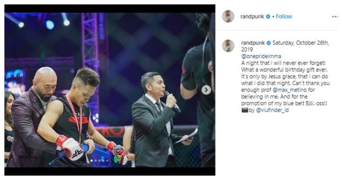 Randy Pangalila. (Instagram/@randpunk)