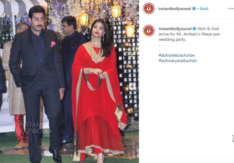 Abhishek Bachchan dan Aishwarya Rai (Instagram/@instantbollywood)