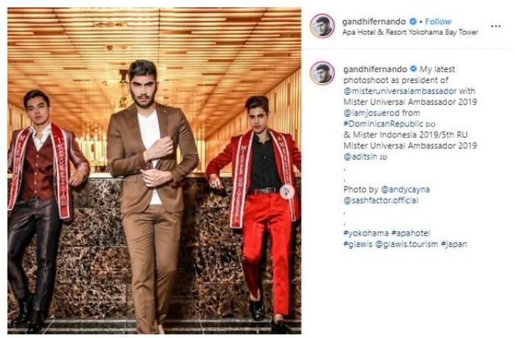 Gandhi Fernando. (Instagram/@gandhifernando)