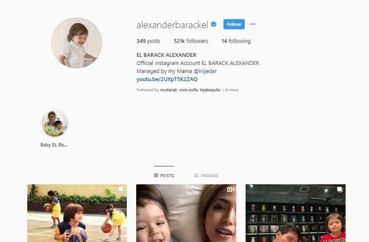 El Barack. (Instagram/@alexanderbarackel)