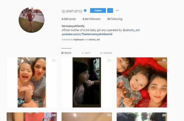Arsy Hermansyah. (Instagram/@queenarsy)