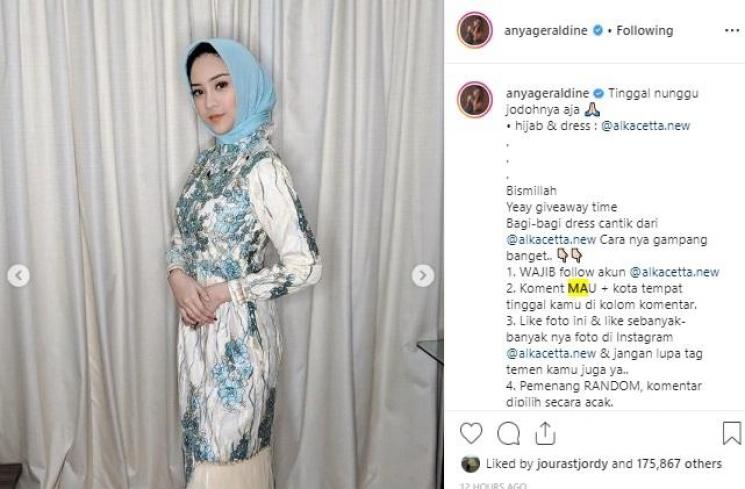 Anya Geraldine. (Instagram/@anyageraldine)