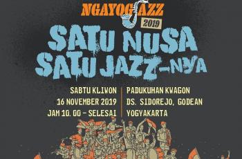 Nonton Ngayogjazz 2019 Gratis, Cukup Bayar Pakai Buku