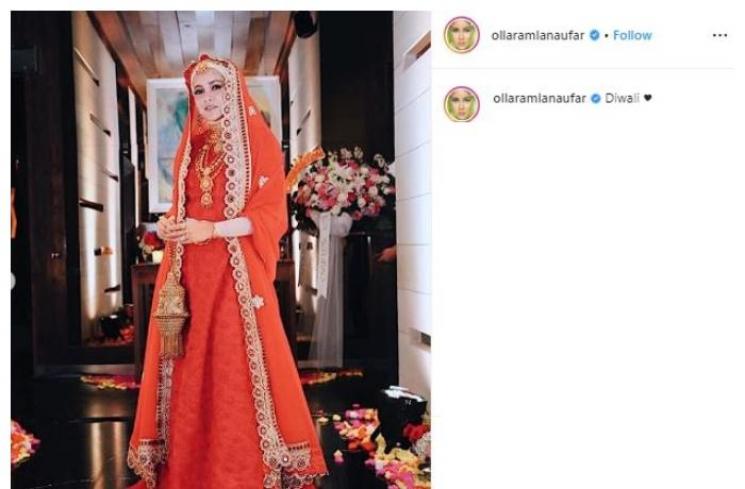 Olla Ramlan. (Instagram/@ollaramlanaufar)