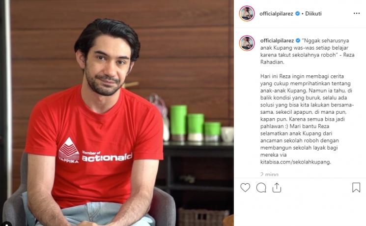 Reza Rahadian (Instagram/@officialpilarez)