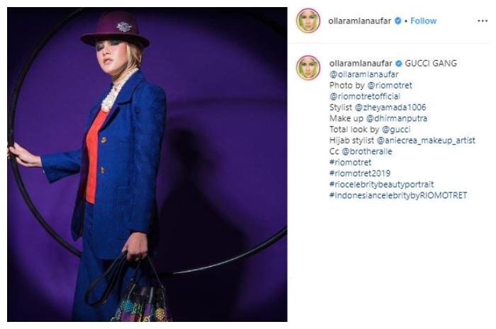 Olla Ramlan. (Instagram/@ollaramlanaufar)