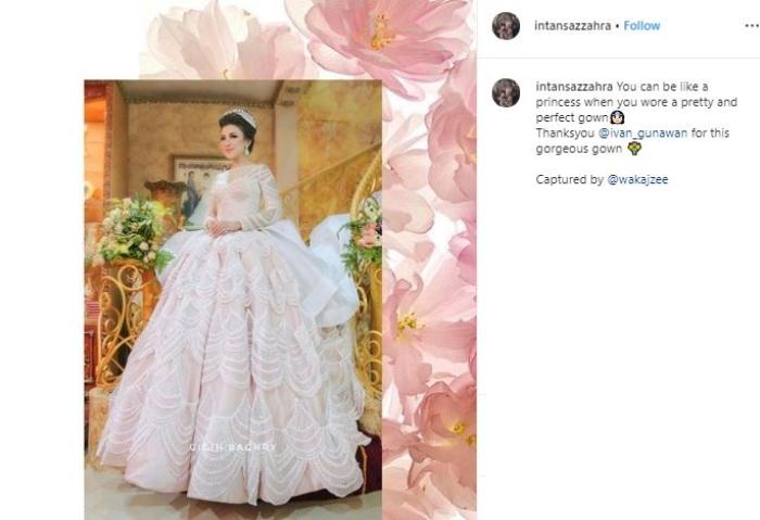 Istri Zendhy Zaen. (Instagram/@intansazzahra)