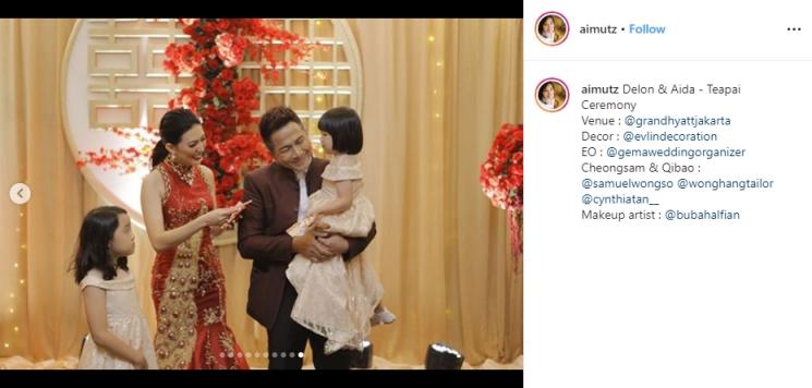 Delon Thamrin dan Aida Chandra (Instagram/@aimutz)