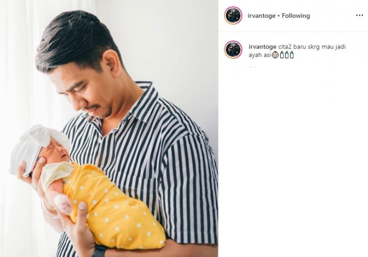 Fitri Tropica dan Irvan Hanafi (Instagram/@irvantoge)